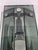 Pendant Light in Thick Green-Grey Glass and Chromed Metal in the style of Fontana Arte, 1970 For Sale - Image 10 of 14