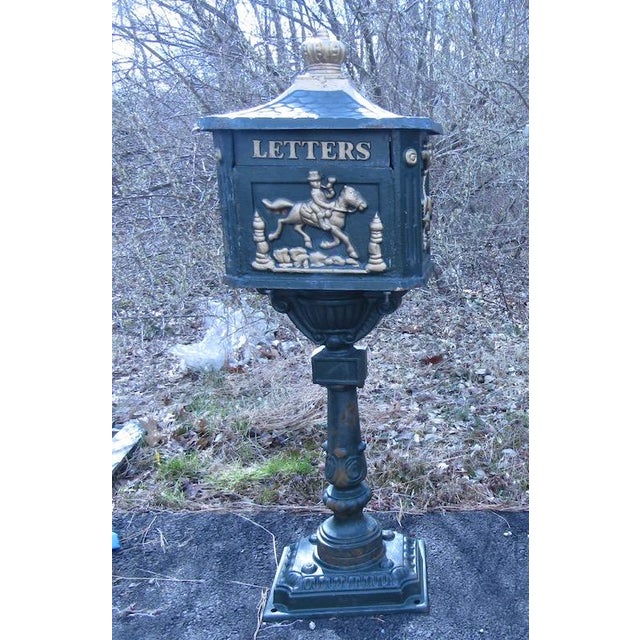 Vintage Cast Iron Mailbox Chairish
