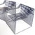 Vintage Metal Armchairs, 1970s, Set of 2 For Sale - Image 13 of 18