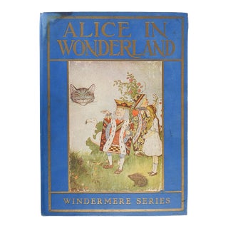 1916 Alices Adventures in Wonderland Through the Looking Glass by Lewis Carroll Book For Sale