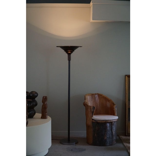 Louis Poulsen Danish Art Deco Model A-Lamp Uplight Floor Lamp by Louis Poulsen, 1930s For Sale - Image 4 of 18