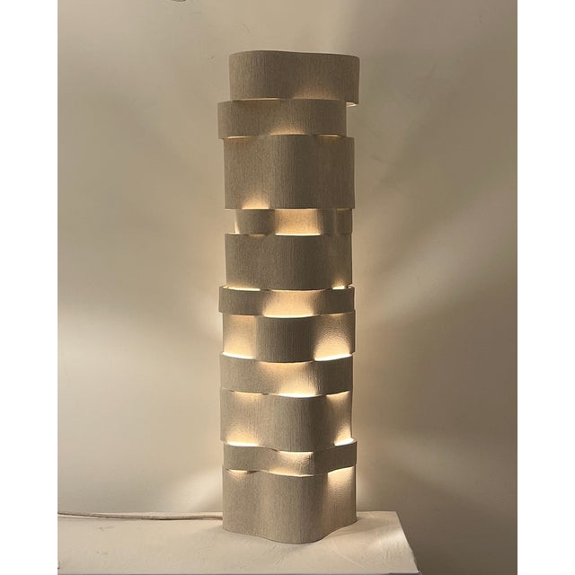 Ceramic TOO 60 Sculptural Ceramic Floor Lamp by Katia Langeard For Sale - Image 7 of 8