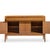 Mount Airy Facade Mid Century Walnut and Brass Credenza For Sale In Chicago - Image 6 of 10