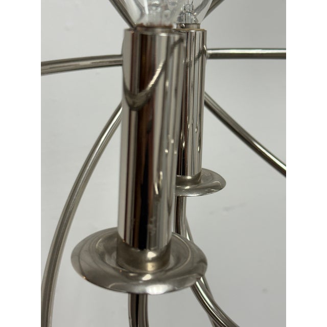 Silver Timothy Oulton for Restoration Hardware Foucault's Orb Floor Lamp For Sale - Image 8 of 12