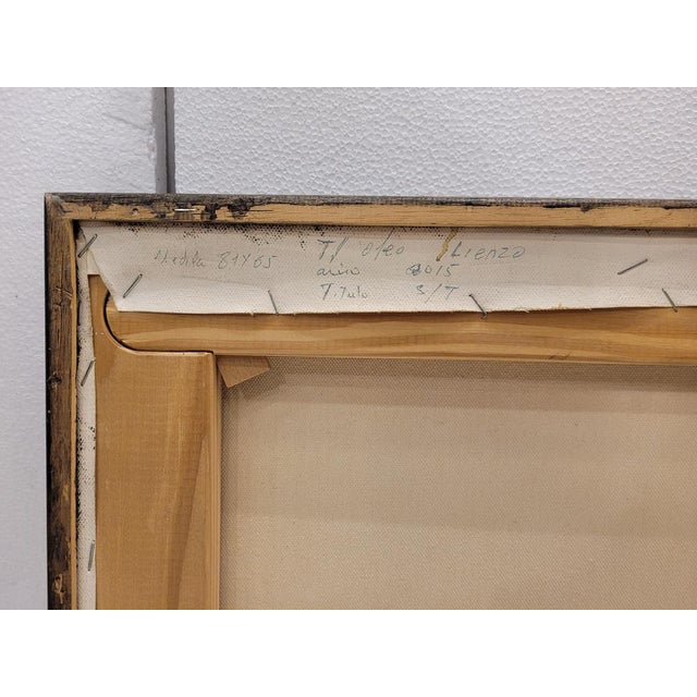 Andrés Mende, Informal Abstract Composition, 2015, Mixed Media For Sale - Image 15 of 16