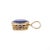 Not Yet Made - Made To Order Lapis Lazuli Gemstone Oval Shaped Pendant in 18k Yellow Gold For Sale - Image 5 of 9