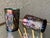 Circa 1969 St. Clair Glass Inverted Fan & Feather Carnival Reproduction Iridescent Glass Tumblers – A Pair For Sale - Image 10 of 18