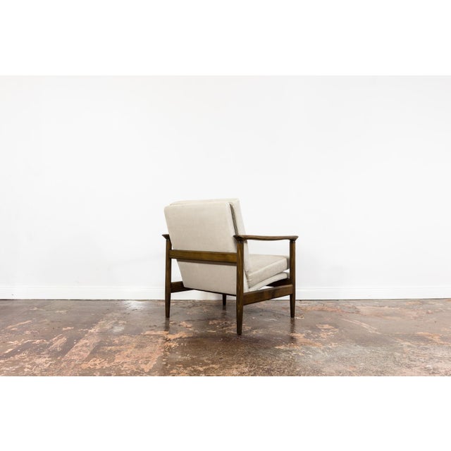 Vintage GFM 142 Chair by Edmund Homa for GFM, Poland, 1960s For Sale - Image 3 of 14