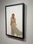 Early 21st Century Watcher by Michael Carson | Oil on Panel Figure of a woman in a dress sitting with an intense expression. For Sale - Image 5 of 5