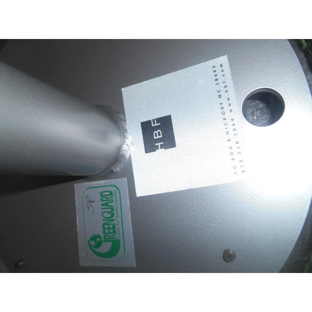 1990s Vintage Dialogue Wing Lounge Chair by HBF For Sale - Image 9 of 10