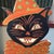 Victorian Inspired Hand Made Free Standing Folk Art Black Halloween Cat by Northern California Folk Artist For Sale - Image 12 of 12