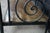 Black Vintage French Scrolled Iron & Brass Bakers Rack Etagere Wall Shelf Bookcase 86" For Sale - Image 8 of 18