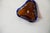 Glass Orange, Blue and Clear Bubble Murano Glass Ashtray, 1960 For Sale - Image 7 of 15