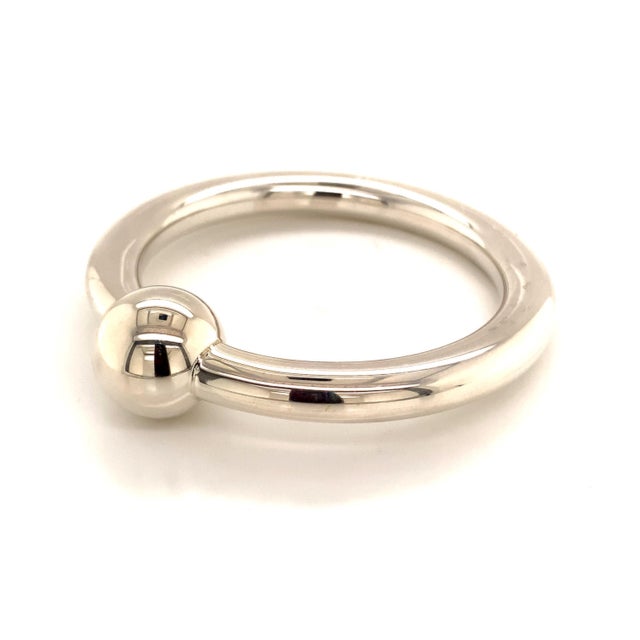 Tiffany & Co. Estate Sterling Silver Baby Rattle 17.6 Grams For Sale - Image 11 of 12