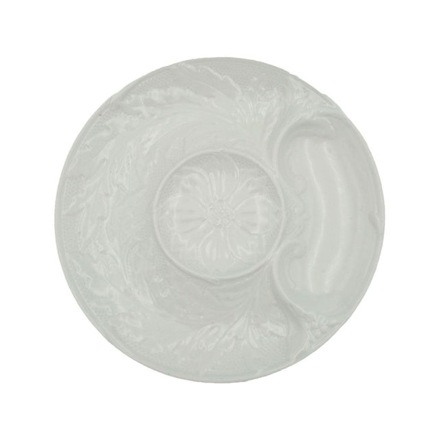 French Set of Three Artichoke Plates, France Circa 1950 For Sale - Image 3 of 6