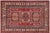 Beige Shabby Chic Tribal Super Kazak Red/Beige Wool Rug - 4'9'' X 6'5'' For Sale - Image 8 of 10