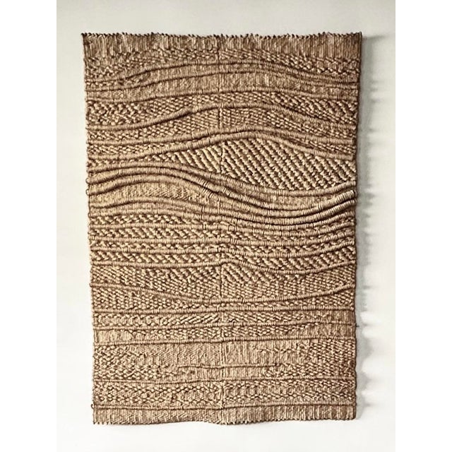 Vintage Art and Craft Sizal Tapestry, 1980s For Sale - Image 4 of 4