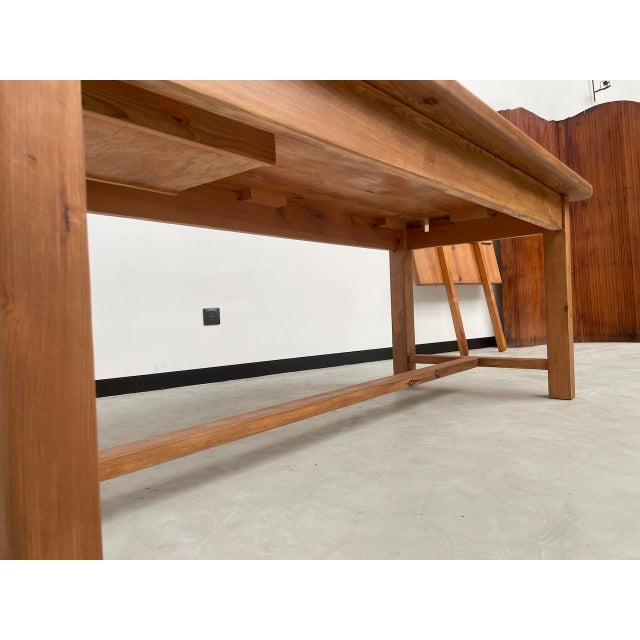 Vintage Extendable Pine Table, 1950s For Sale - Image 15 of 18