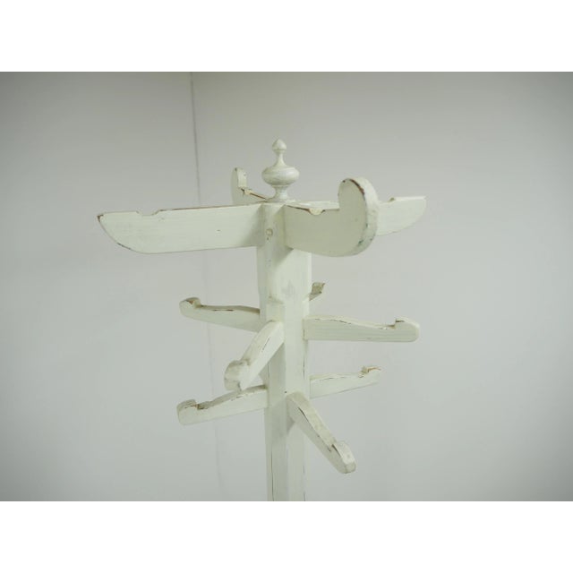 Wood Antique Wood Rack, 1920s For Sale - Image 7 of 10