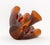 Fontana Arte Amber Art Glass Cartoccio Vase For Sale - Image 10 of 10