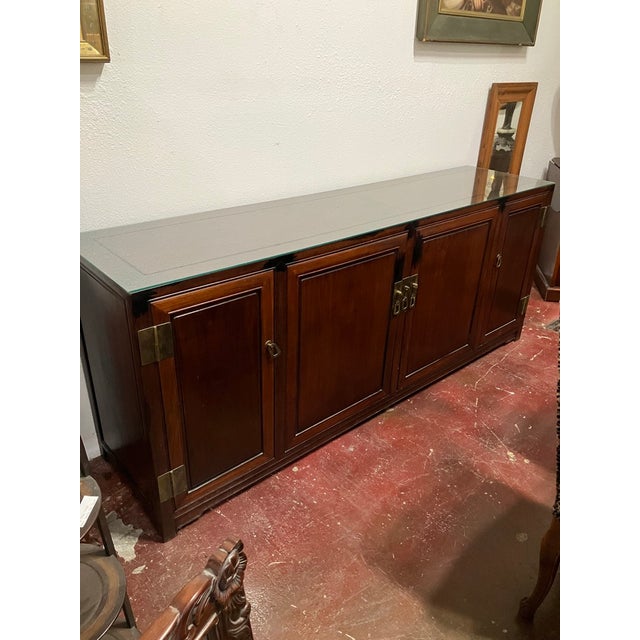 Mid-Century Chinoiserie Oreiental Sideboard For Sale - Image 12 of 12