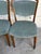 Mid-Century Modern Vintage Danish Teak Dining Chairs Set of 2 Mid Century Modern Upholstered Chairs For Sale - Image 3 of 10