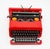 Red Valentine Typewriter by Ettore Sottsass for Olivetti, 1960s For Sale - Image 8 of 13