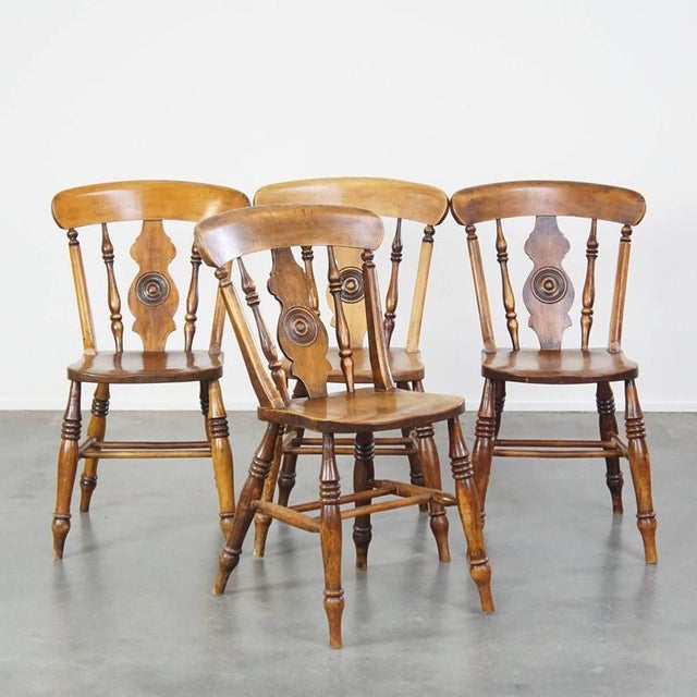 Mid-19th Century English Dining Chairs, Set of 4 For Sale - Image 16 of 16