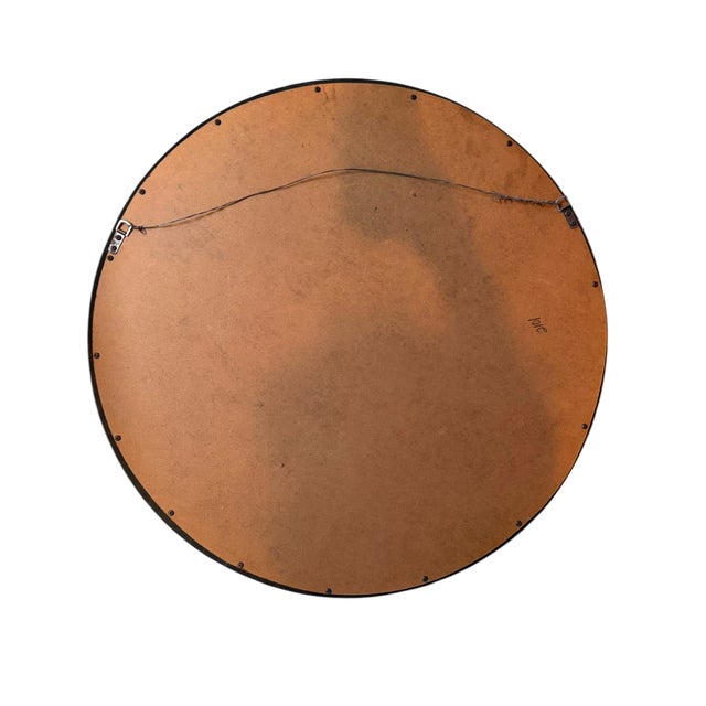 The Post-Modern Lily Round Mirror For Sale - Image 12 of 12