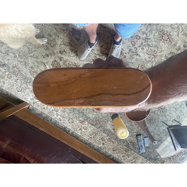 Mid 20th Century Italian Wooden Cat With Ball Pen Holder For Sale In Santa Fe - Image 6 of 6