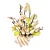 Vintage Shell Sculpture Flower Arrangement in Conch Shell Vase – Mid-Century Coastal Seashell Sculpture For Sale