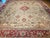 Art Deco Antique Turkish Oushak Rug, Hand-Knotted Wool, Allover Geometric Pattern, Tan & Red, 14' X 15' For Sale - Image 3 of 18