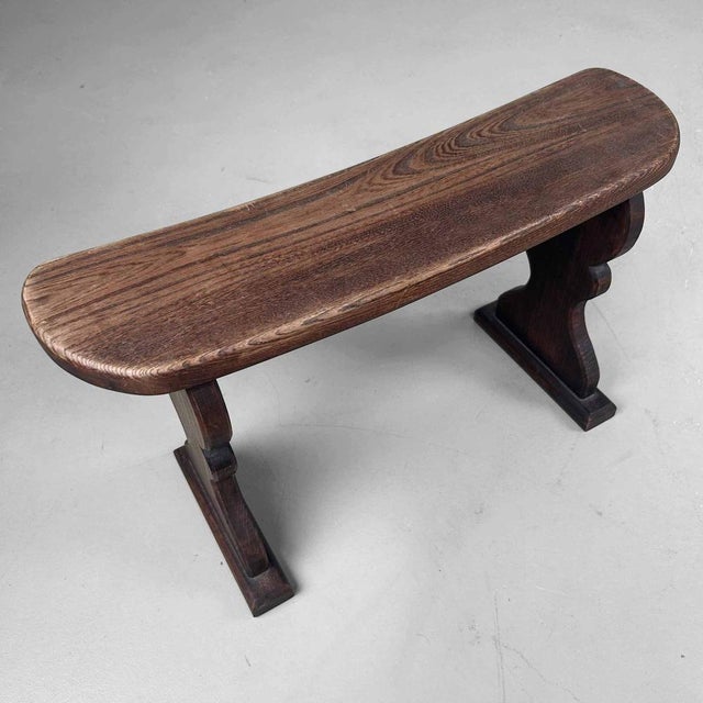 Shōwa Wooden Kyosoku Armrest, Japan, 1960s For Sale - Image 14 of 14