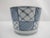 Mid 19th Century Japanese Edo Blue & White Patchwork Soba Choko Noodle Bowl or Tea Cup Set of 3 For Sale - Image 5 of 8
