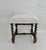 19th C French Louis XIII Style Walnut Stool W/ New Boucle Textile For Sale - Image 10 of 15