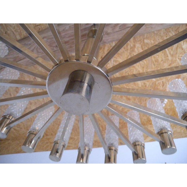 Mid-Century Chrome 20-Arm Sputnik Chandelier, 1960s-1970s For Sale - Image 16 of 18