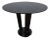 Barbara Barry Baker Furn. Art Deco Inspired Round Mahogany Center / Side Table For Sale