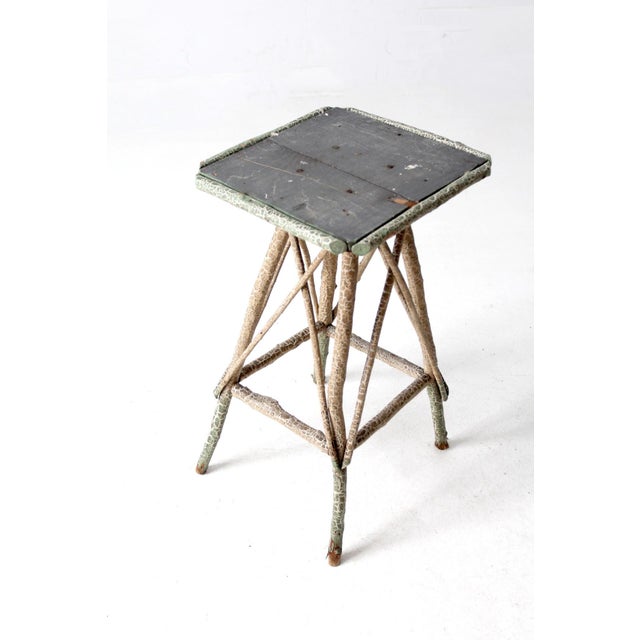 Antique Folk Art Twig Table For Sale - Image 12 of 12