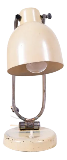 Table Lamp in Handcrafted Metal