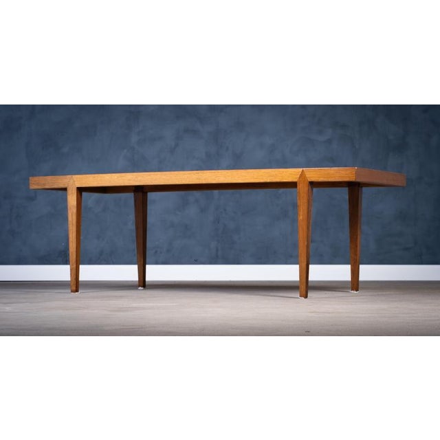 Rectangular Rosewood Coffee Table attributed to Severin Hansen for Haslev Møbelfabrik, 1960 For Sale - Image 3 of 9