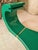 Large Vintage Postmodern American Green Lacquer and Gold Coffee Table in the style of Karl Springer, 1980s For Sale - Image 14 of 16