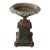 19th Century Victorian Cast Iron Urn With Plinth Base For Sale