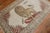 Lion Motif Vintage Turkish White Ground Dowry Rug, 20th Century - 4'7" x 6'9" For Sale - Image 9 of 18