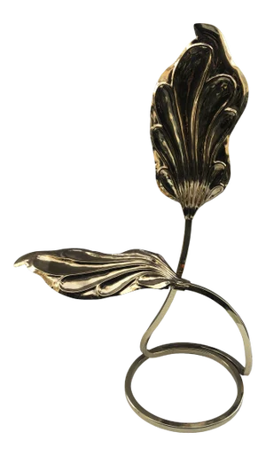Brass Leaf Desk Lamp