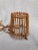 Mid 20th Century Vintage Rattan Hanging Basket For Sale In New York - Image 6 of 10