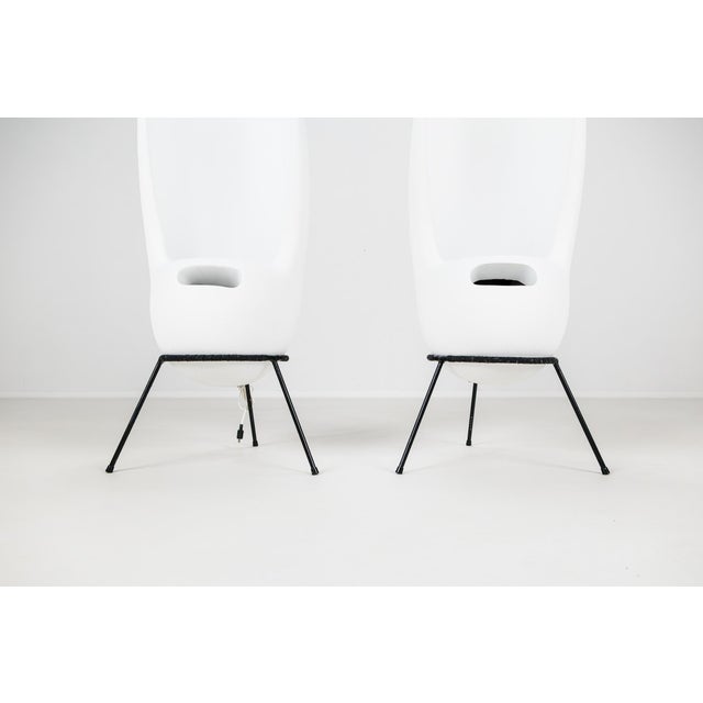 White Rabbit Ears Speakers from Elipson, France, 1960s, Set of 2 For Sale - Image 8 of 17