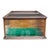 Brass 1920s Waddell Wooden Ware Works Oak Country Store Display Case & Cash Register Drawer For Sale - Image 8 of 15