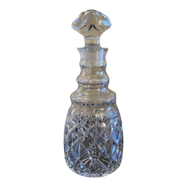 Antique Cut Glass Decanter For Sale