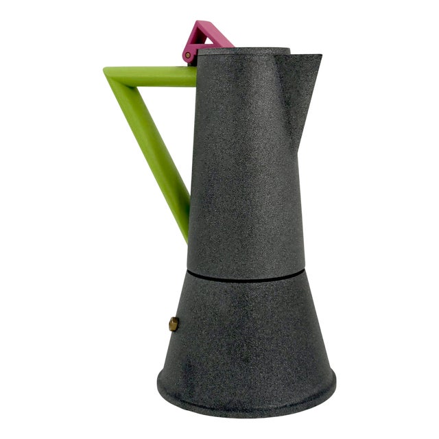 Accademia Series Espresso Maker by Ettore Sottsass for Lagostina, 1980s For Sale