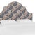 Halsted Headboard in Navy Blush Loiret, King For Sale